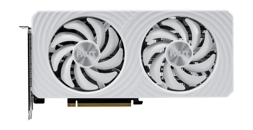 Palit GeForce RTX 5060Ti 8Go Blanc OC  - Carte graphique Palit - 9