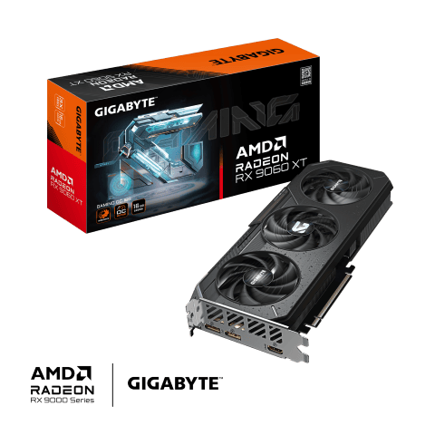 Gigabyte Radeon RX 9060 XT GAMING OC 16G - Carte graphique - 0