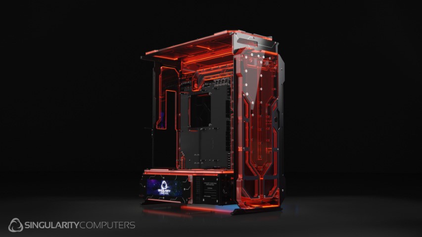 Singularity Singularity Computer Spectre 4 Black Noir - Boîtier PC - 1