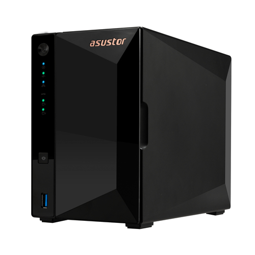 Asustor AS3302T v2 - 2 baies avec 2 disques de 6T IronWolf - Serveur NAS - 1