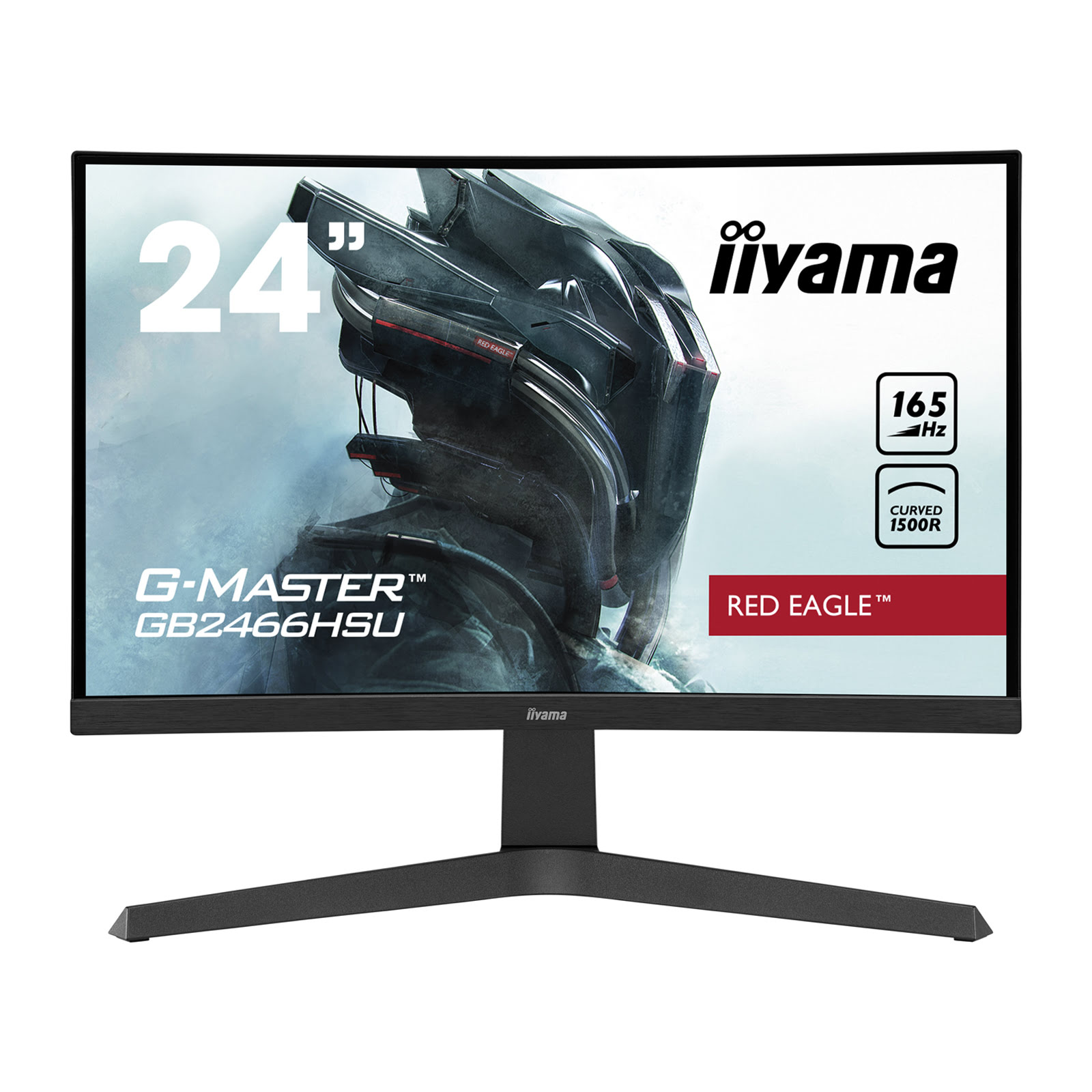 Iiyama 24 pouces  GB2466HSU-B1 - Ecran PC Iiyama - Cybertek.fr - 0