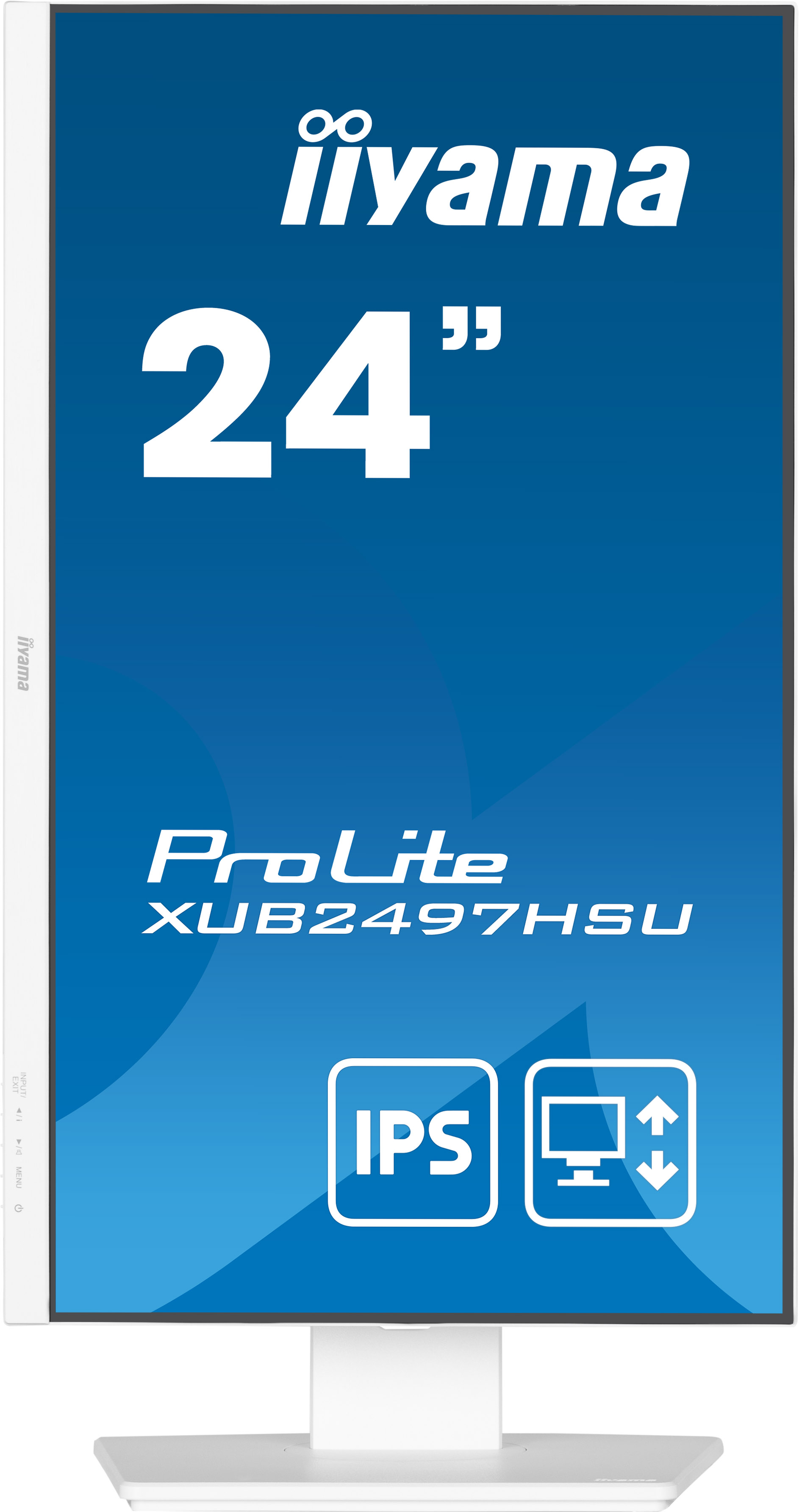 Iiyama 24 pouces  XUB2497HSU-W2 - Ecran PC Iiyama - Cybertek.fr - 1
