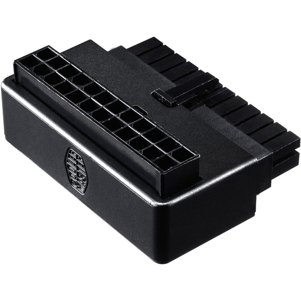 Cooler Master Adaptateur ATX 24 Pin 90° (with capacitors) CMA-CEMB01XXBK1-GL (CMA-CEMB01XXBK1-GL) - Achat / Vente Accessoire alimentation sur Cybertek.fr - 0