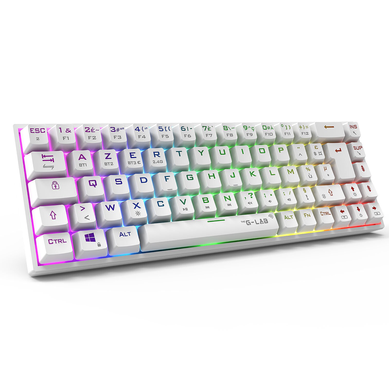 The G-LAB Keyz Titanium 65% - Clavier PC The G-LAB - Cybertek.fr - 5