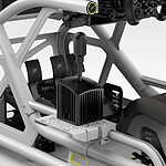 Fanatec ClubSport Cockpit Shifter Mount - Blanc - Gauche (CRD-9900025-WW) - Achat / Vente Accessoires Simracing sur Cybertek.fr - 1