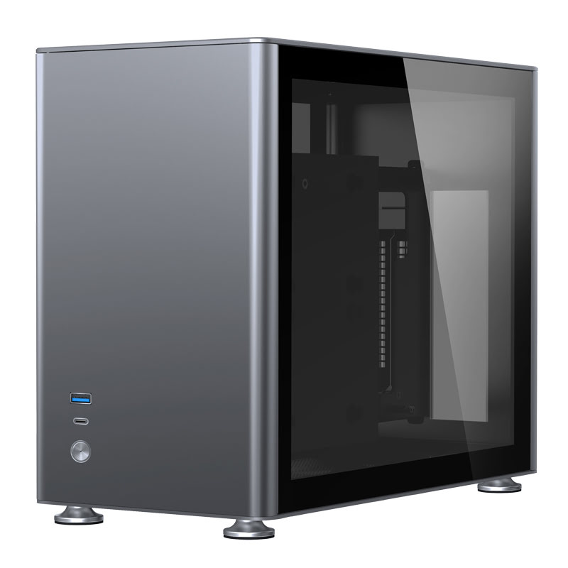 Jonsbo A4 Grey Gris - Boîtier PC Jonsbo - Cybertek.fr - 1