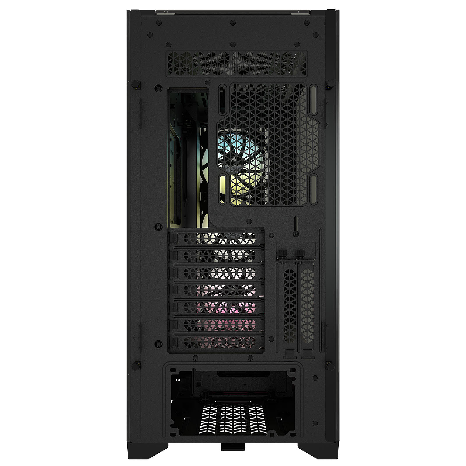 Corsair iCUE 5000X RGB Tempered Black Noir - Boîtier PC Corsair - 1