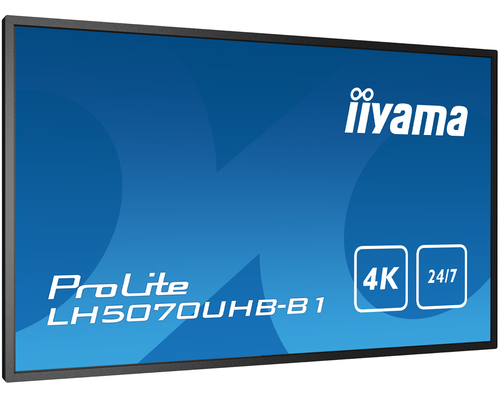 Iiyama LH5070UHB-B1 (LH5070UHB-B1) - Achat / Vente Affichage dynamique sur Cybertek.fr - 5