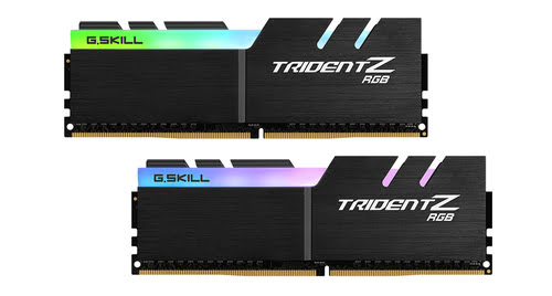 G.Skill Trident Z RGB 32Go (2x16Go) DDR4 4400MHz - Mémoire PC G.Skill sur Cybertek.fr - 1