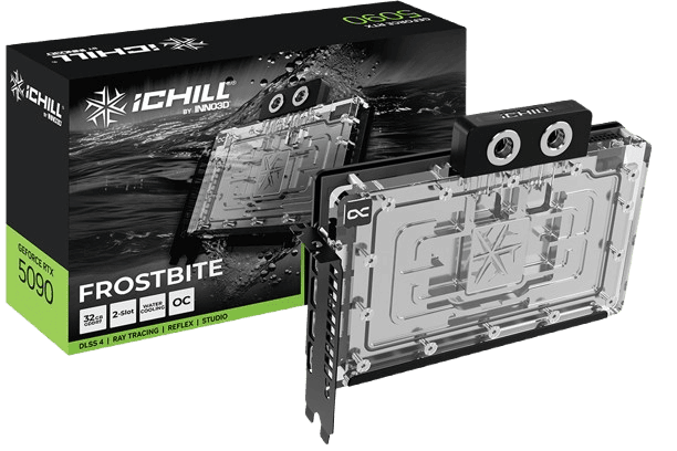 Inno3D GeForce RTX 5090 ICHILL FROSTBITE - Carte graphique Inno3D - 0