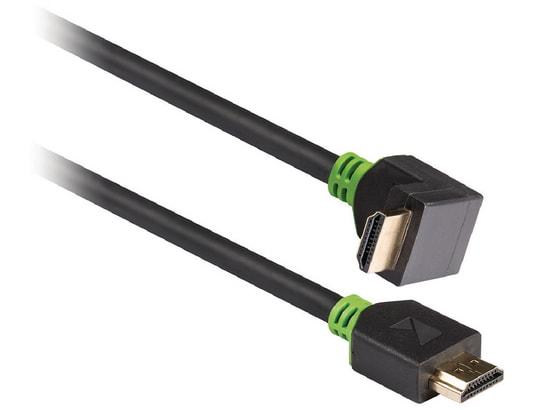 Connecteur HDMI Coudé à 90° 2.00 m Anthracite# - 1