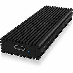 image produit Icy Box 2.5" USB-C 3.1 Gen.2 pour SSD M.2 NVME - M-KEY Cybertek