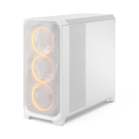 Fractal Design Meshify 3 XL White RGB TG Clear Blanc - Boîtier PC - 6