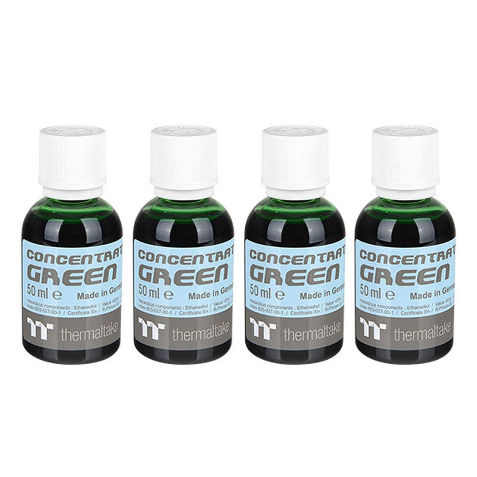 Thermaltake Liquide Tt Premium Concentrate Green 4 x 50ml - Watercooling - 0