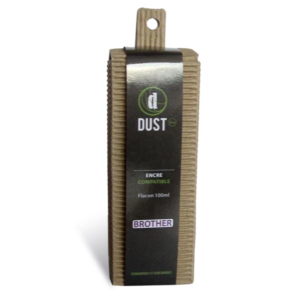 DUST Eco Flacon 100ml Brother - Jaune - Cybertek.fr - 0