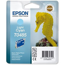 Epson Cartouche T0485 Stylus Photo R200/300 Cyan Clair