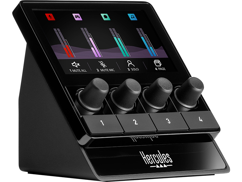 Hercules Audio Kit Stream 100+ USB Mic (4781068) - Achat / Vente Accessoire Streaming / Vlogging  sur Cybertek.fr - 5