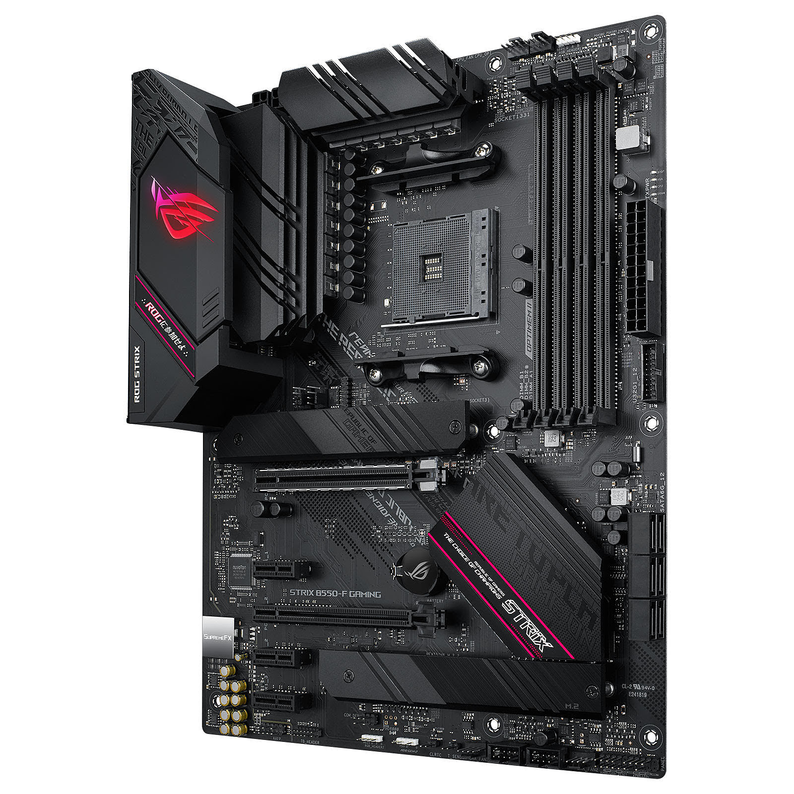 Asus ROG STRIX B550-F GAMING ATX  - Carte mère Asus - Cybertek.fr - 4
