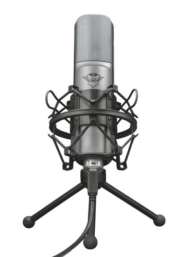 Trust Microphone Streaming Lance - Noir/USB/Trépied (22614 --) - Achat / Vente Accessoire Streaming / Vlogging  sur Cybertek.fr - 1