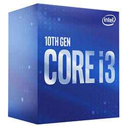 image produit Intel Core i3-10100F - 3.6GHz/6Mo/LGA1200/Box Cybertek