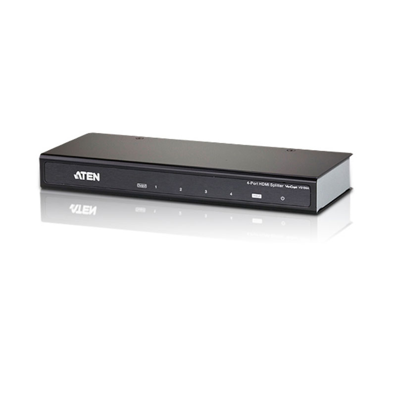 Commutateur et splitter Aten Splitter 4Voies 4K HDMI VS184A