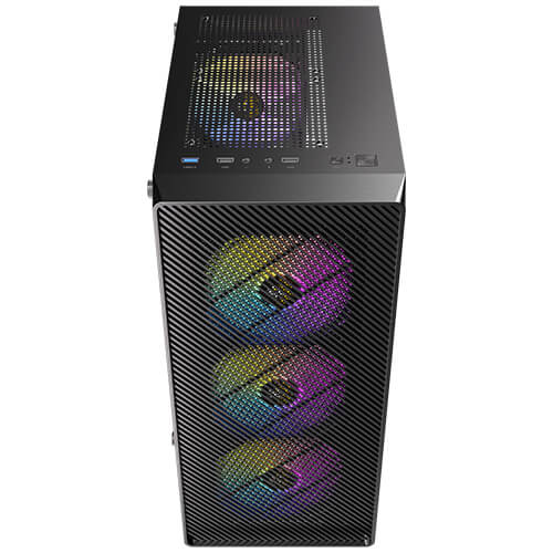 Antec AX26 RGB Elite Noir Noir - Boîtier PC Antec - Cybertek.fr - 6