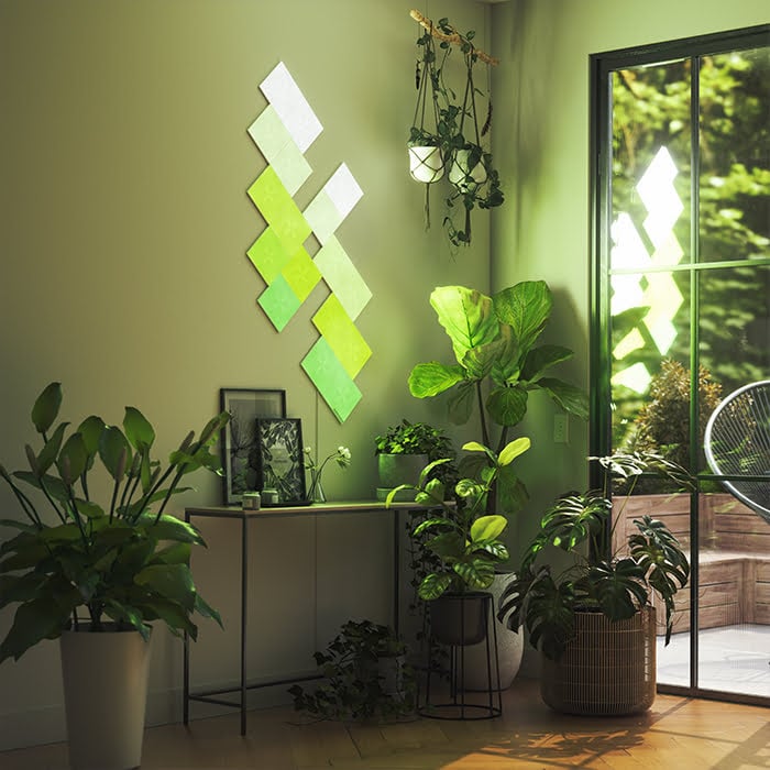 Nanoleaf Canvas Starter Kit - 17 pièces (NL29-0010SW-17PK) - Achat / Vente Objet connecté / Domotique sur Cybertek.fr - 4