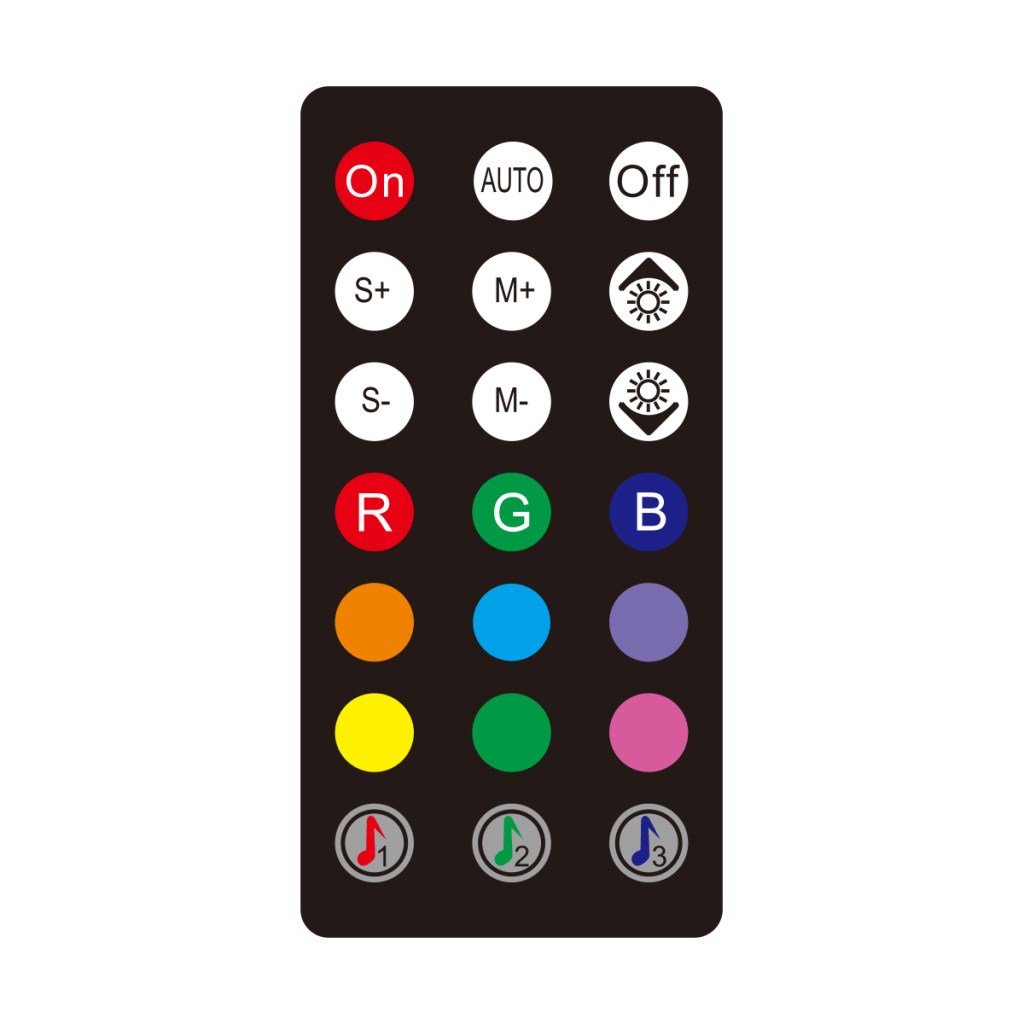 M.RED CTR-002 Contrôleur ARGB Audio Sensitive - Accessoire boîtier - 4