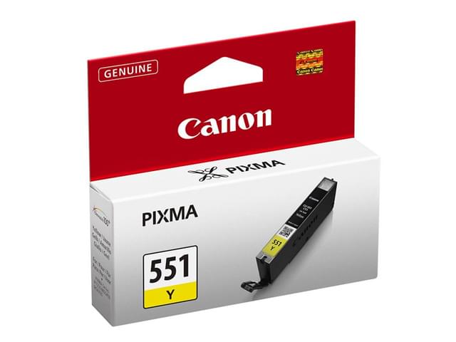 CLI-551 Y Jaune - 6511B001 pour imprimante Jet d'encre Canon - 0