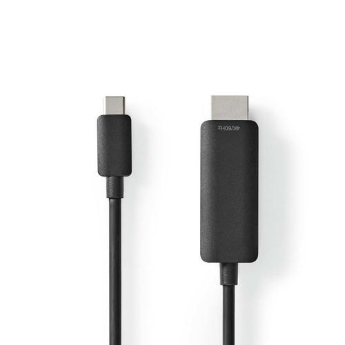 Adaptateur USB-C 3.2 vers HDMI 2.0 - 1m Noir  - 0