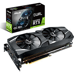 Carte graphique Asus DUAL RTX2070 O8G 2070/8Go/DP/HDMI