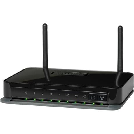 Netgear DGN2200M - ADSL2+/switch 4 Ports/Wifi 802.11N - Routeur - 0