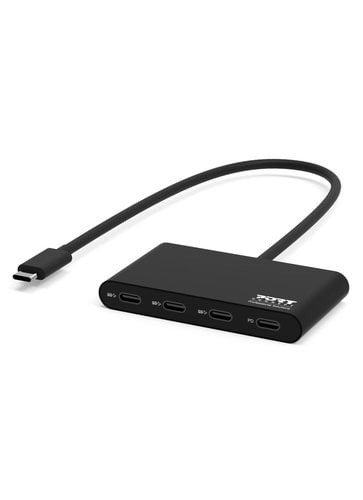 USB HUB TYPE C - 4 PORTS TYPE C# - Connectique PC - Cybertek.fr - 0