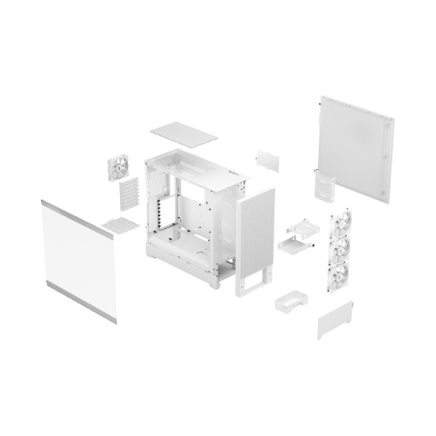Fractal Design Pop XL Air White Blanc - Boîtier PC Fractal Design - 8