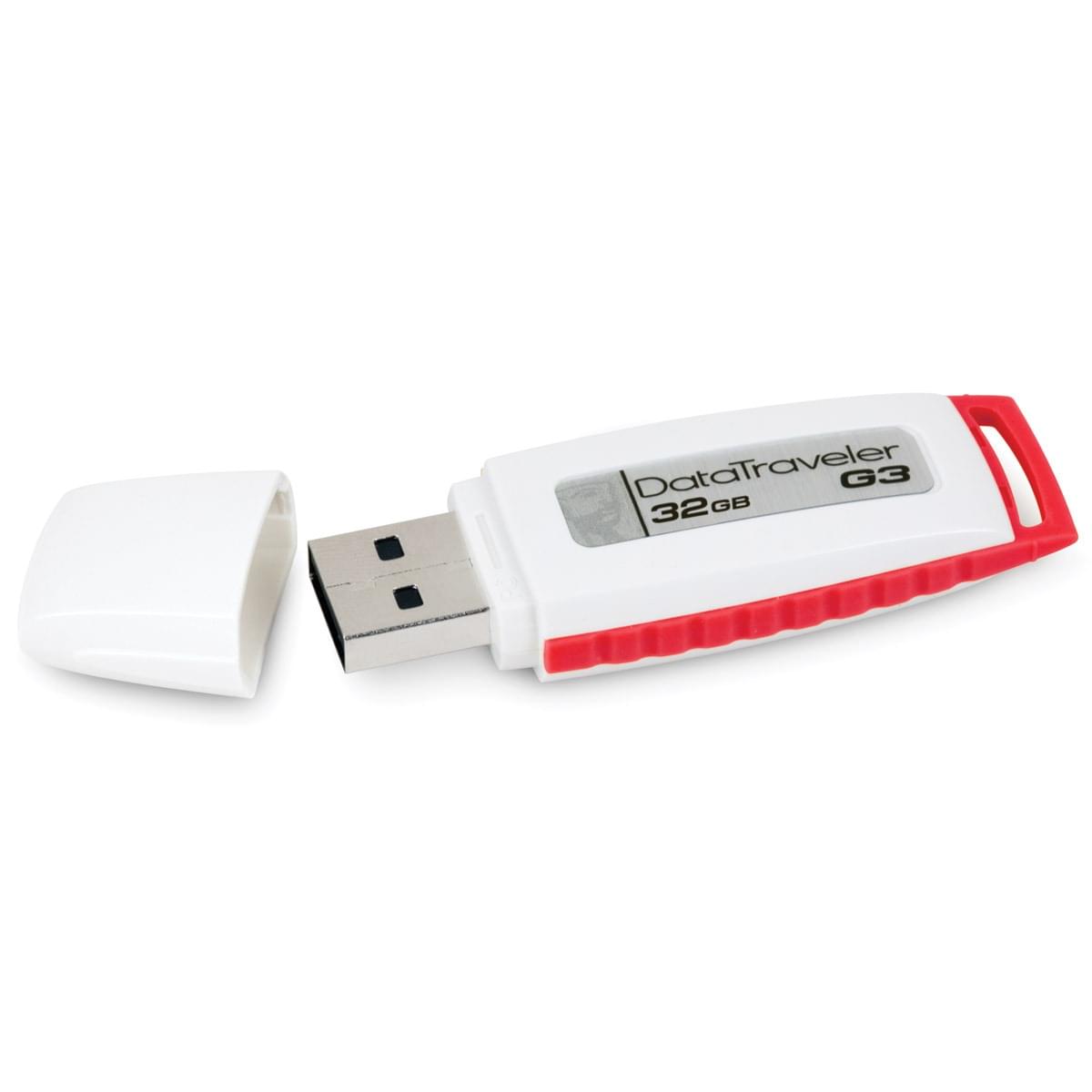 Kingston 32Go USB 2.0 DataTraveler I G3 DTIG3/32GB - Clé USB - 0