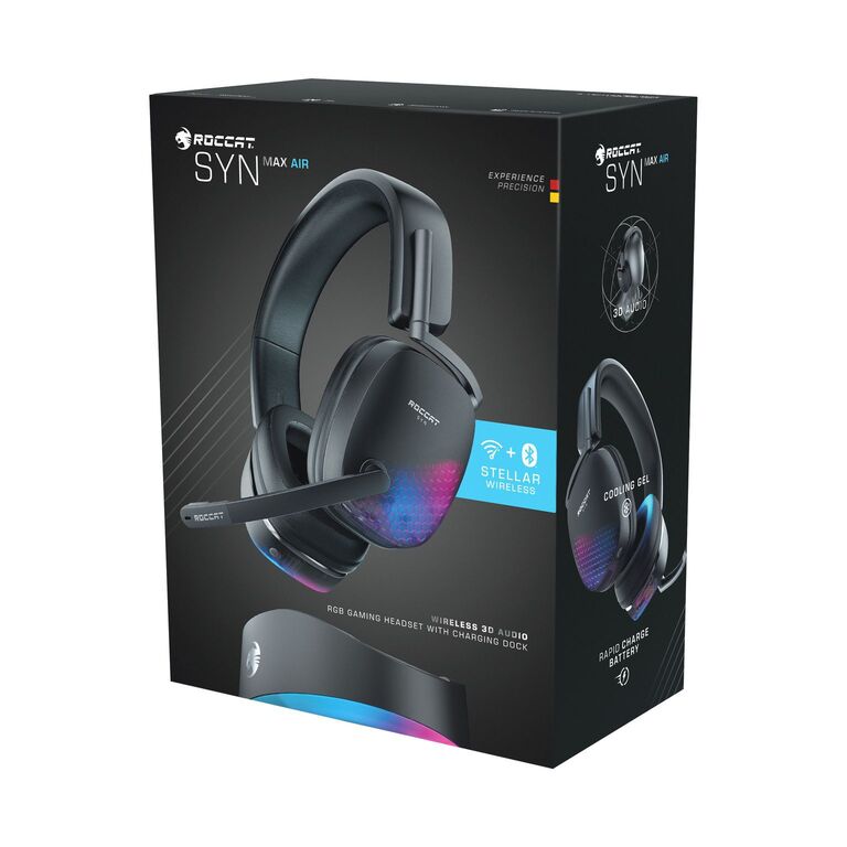 Roccat Syn Max Air 7.1 Surround RGB - Micro-casque - Cybertek.fr - 6