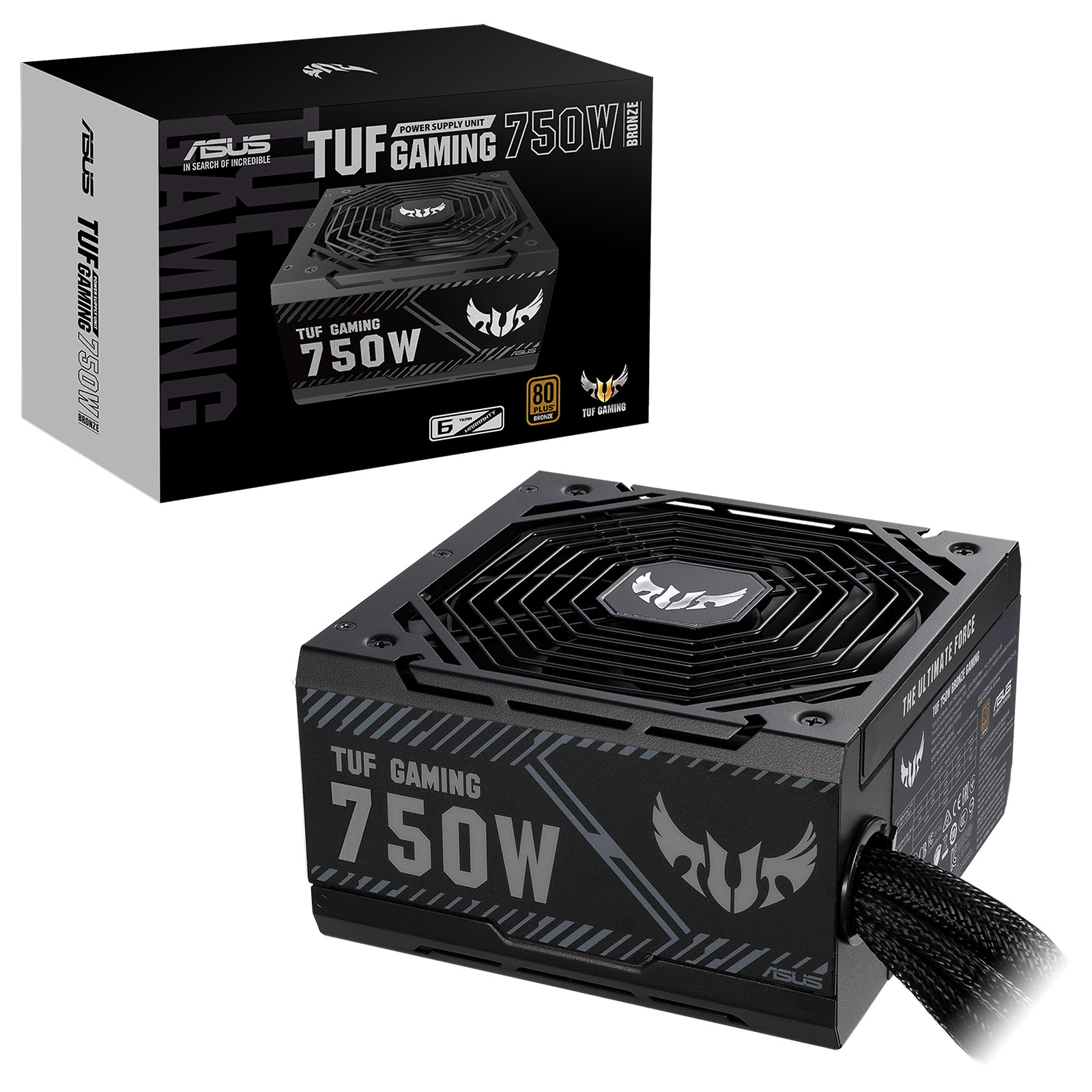 Asus 80+ Bronze- TUF-GAMING-750B-Seconde Vie-Très Bon Etat (750W) - Alimentation - 0