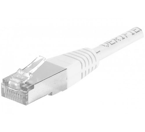 DEXLAN Cordon RJ45 catégorie 6A F/UTP blanc - 10 m# - 0