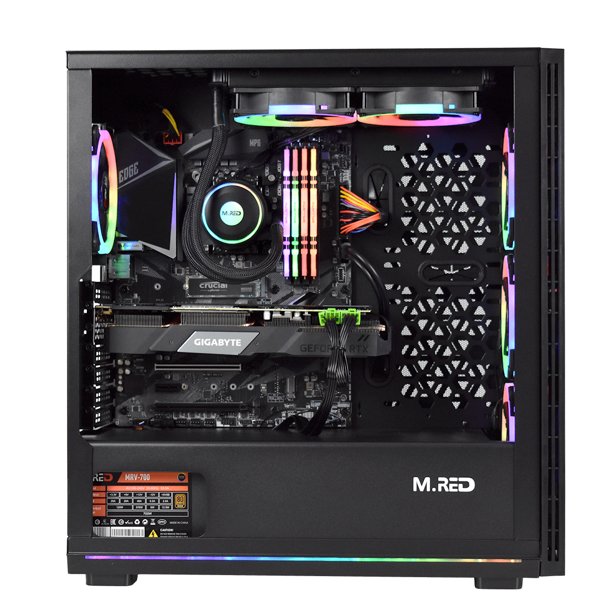 Pc Gamer Cybertek Sentinel Rtx 3080 500go Ssd Nvme Intel I7 kf