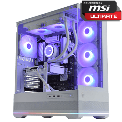 PC Gamer WHITE BIRD - Powered by MSI