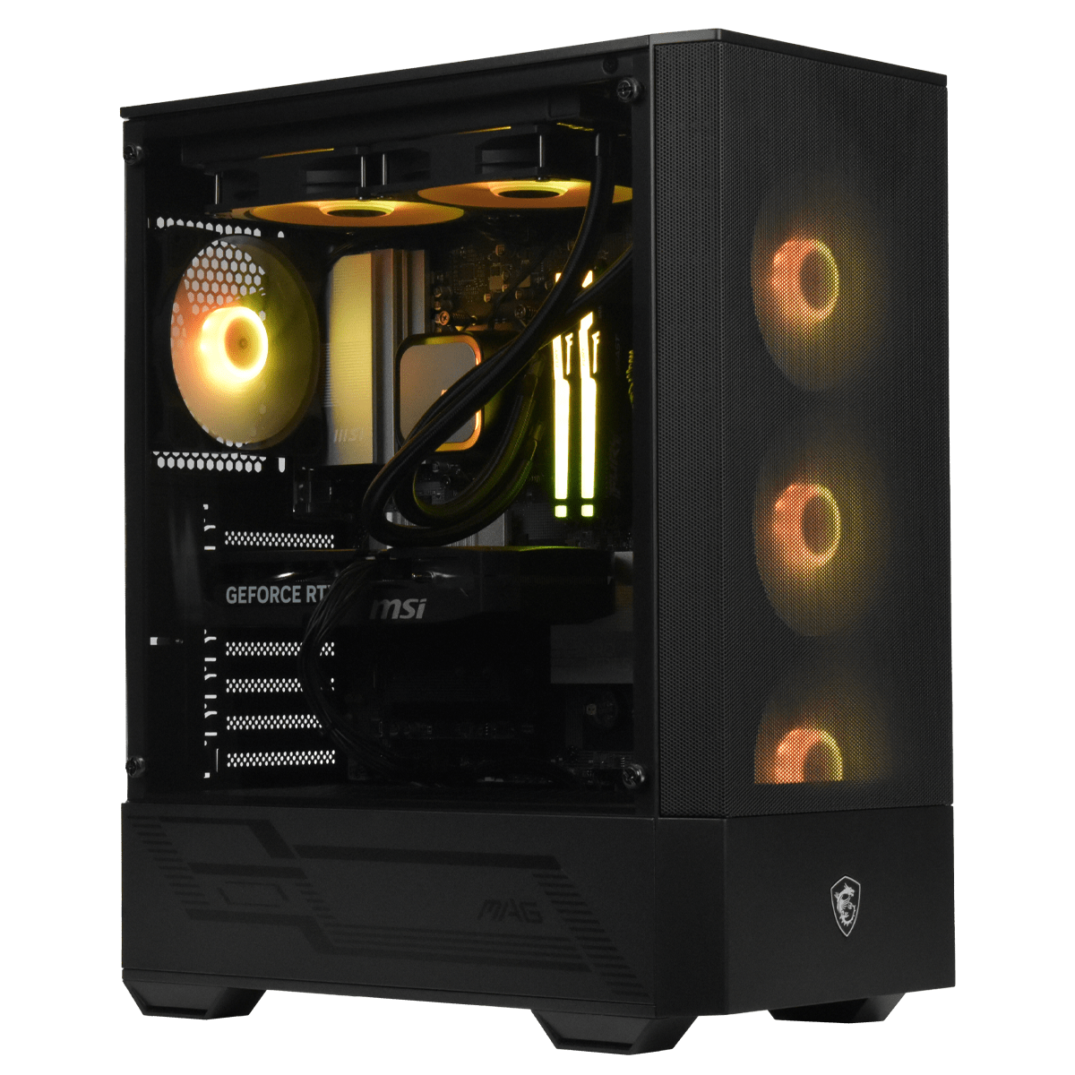 Boîtier PC Nox Hummer Nemesis ARGB Verre Trempé USB 3.0 Noir