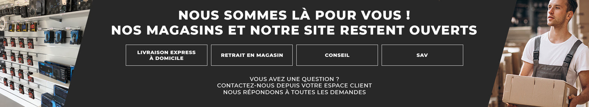 Solutions et services en magasin Cybertek