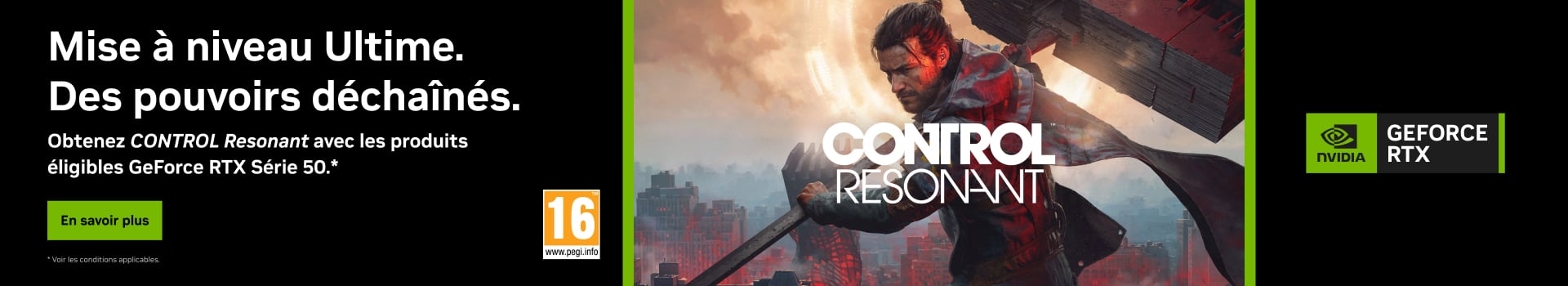 GeForce RTX 50 Series x Control Resonant