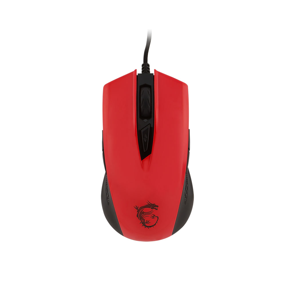 MSI CLUTCH GM40 Red Gaming Mouse - Souris PC MSI - Cybertek.fr - 2