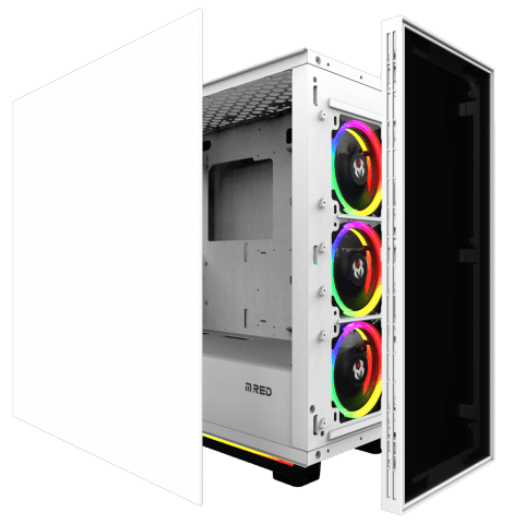 Cybertek Distro Plate ARGB pour M.RED DESTROYER - Achat / Vente Accessoires watercooling sur Cybertek.fr - 2