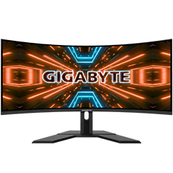 image produit Gigabyte G34WQC A - 34" CURVE UWQHD 144Hz Cybertek