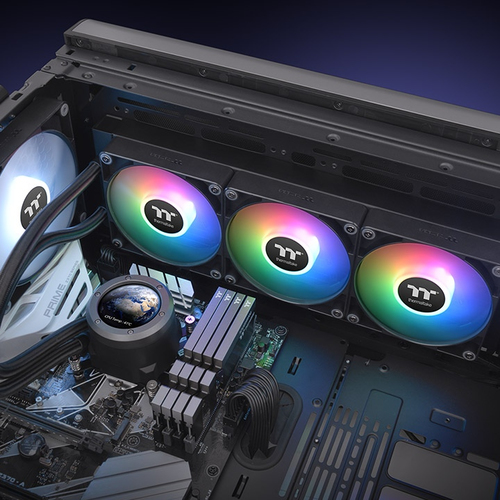 Thermaltake TH360 V2 Ultra ARGB 360mm LCD - Noir - Watercooling - 5