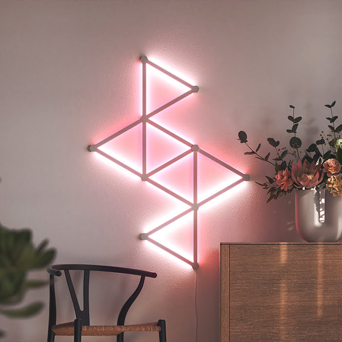 Nanoleaf Lines Starter Kit - 15 pièces (NL59-K-6002LW-15PK-EU) - Achat / Vente Objet connecté / Domotique sur Cybertek.fr - 3