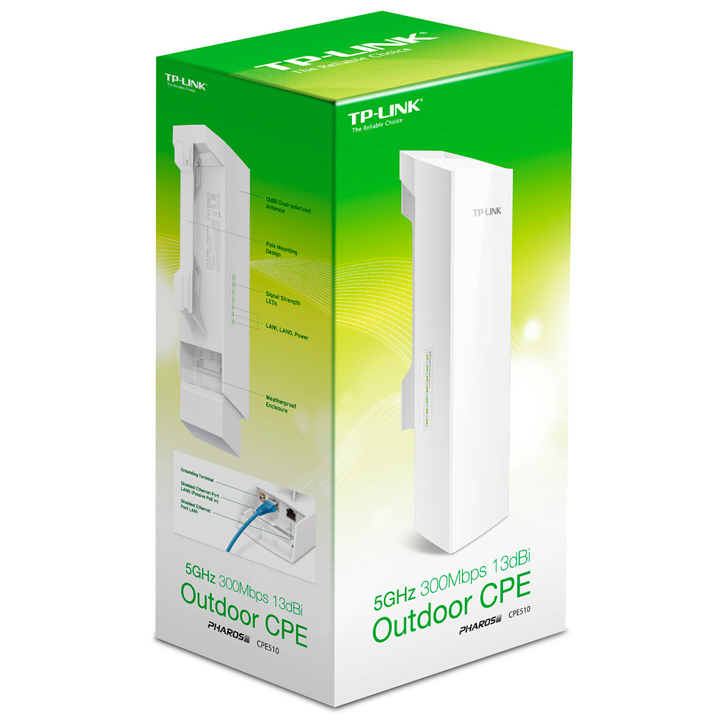 TP-Link CPE510 - 300 N 5GHz/PoE    - Cybertek.fr - 1