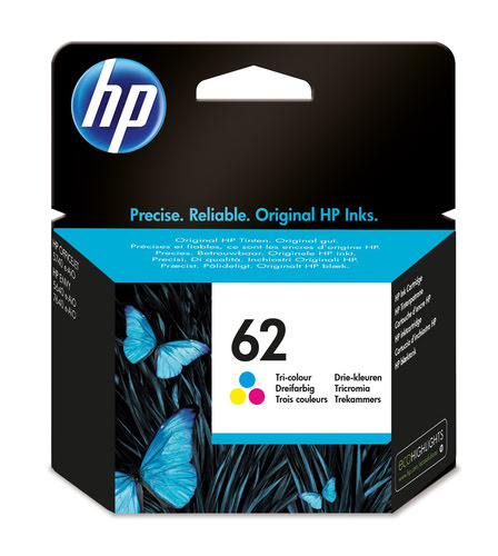 Cartouche d'encre HP 62 -  C2P06AE#301 pour imprimante  HP - 0